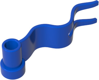 Gobricks GDS-M204 Flaggen-Bausteine, 10-teiliges Set, Blau - Bild 1