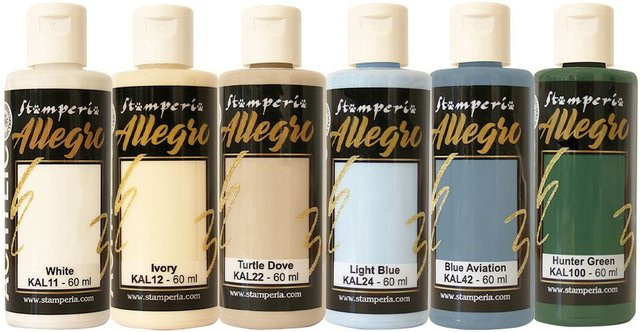 Stamperia Allegro Acrylic Timeless Acryl-Stempelset - Bild 1