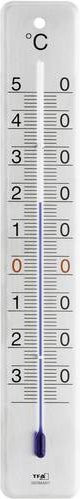 TFA Dostmann Innen-Außen-Thermometer aus Edelstahl in Silber und Schwarz - Bild 1