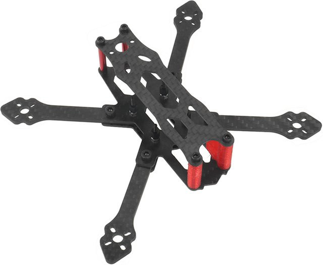jmt Rahmen mit 3 mm Arm für FPV-Drohne RC Quadcopter mit 145 mm Radstand - Bild 1