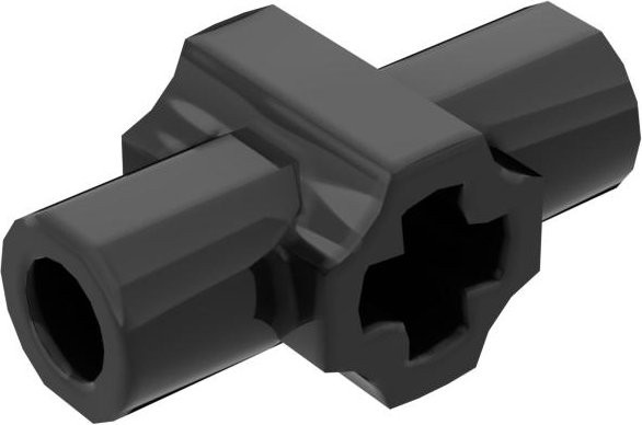 ixBricks Achsverbinder Bausteine Nabe mit zwei Stangenhaltersteinen 10-teiliges Set - Bild 1