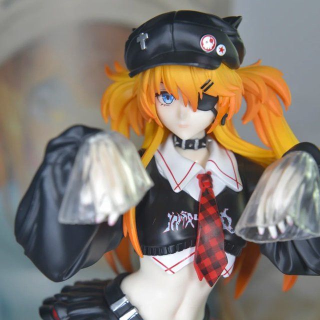 Bandai Rock Band Germinating Elephant Asuka Anime Figur, handgefertigtes Sammlerstück und Modell-Ornament in Multicolor zur Tischdekoration - Bild 1