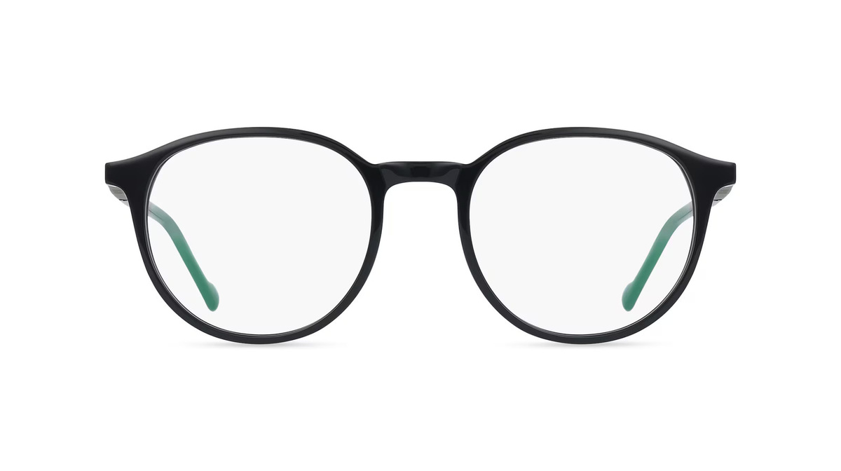 Zeiss ZS25558 Korrektionsbrille, Herren, Vollrand, Rund, Acetat, schwarz - Bild 1