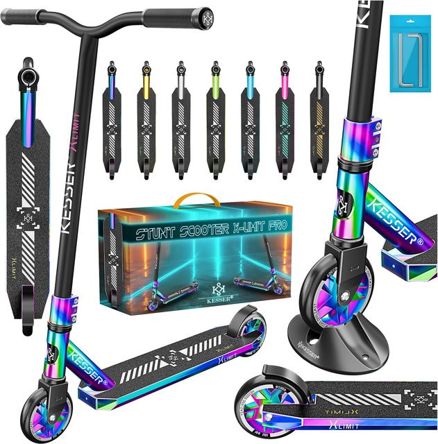 KESSER Stunt Scooter X-Limit-Pro Kickscooter ab 8 Jahren - Bild 1