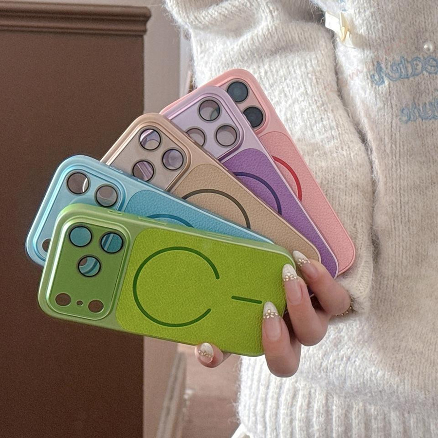 BETYF Magnetische Leder-Handyhülle für iPhone 17 16 15 14 13 Pro Max Plus – Stoßfeste Schutzhülle - Bild 4