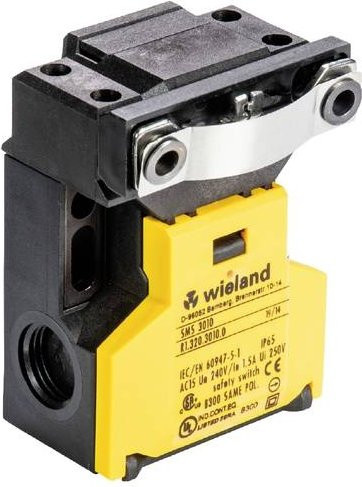 Wieland Electric SMS 3210 Sicherheitsschalter R1.320.3210.0 in Gelb mit Schutzart IP65 - Bild 1