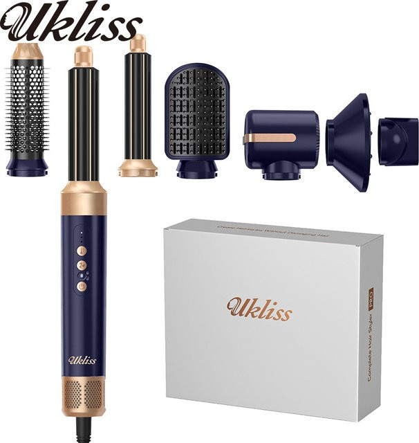 UKLISS Haartrocknerbürste 7 in 1 Air Styler Set, Damen - Bild 1