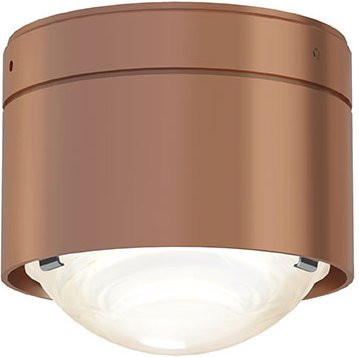 Top Light Puk! 80 One Avantgarde LED-Deckenleuchte in Kupfer gebürstet mit mattem Glas und warmweißem Licht (2700K) - Bild 1