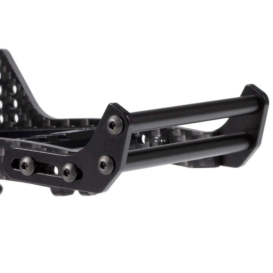 HooCrawler LCG-Stoßstange aus Aluminiumlegierung, Schwarz, Metall - Bild 3