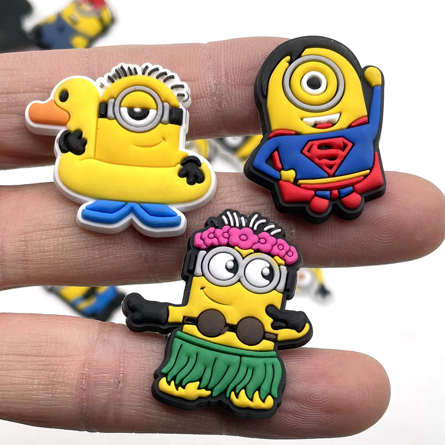 Potdemiel Schuhanhänger Minion Cartoon, Unisex - Bild 4
