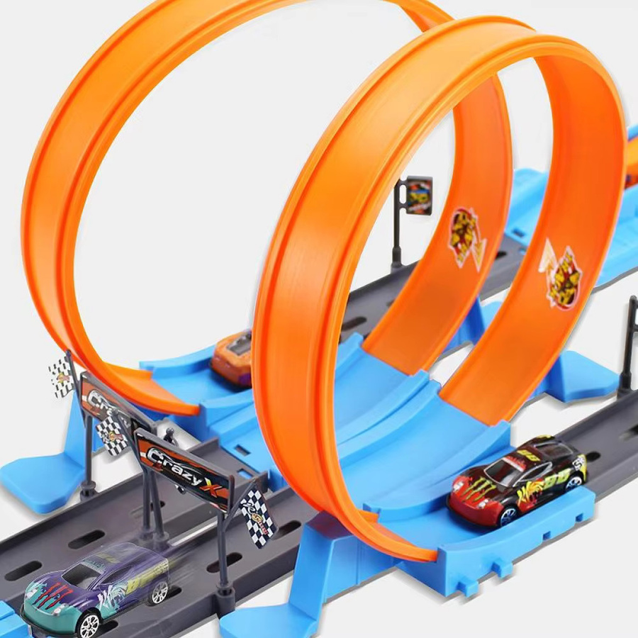 CONUSEA Stunt Geschwindigkeit Doppel Auto Räder Modell Spielzeug, Fahrzeuge, ab 3 Jahre - Bild 3