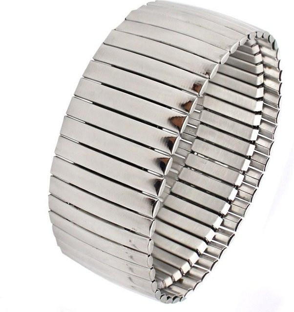 Armband Edelstahl, Silber, Unisex - Bild 1