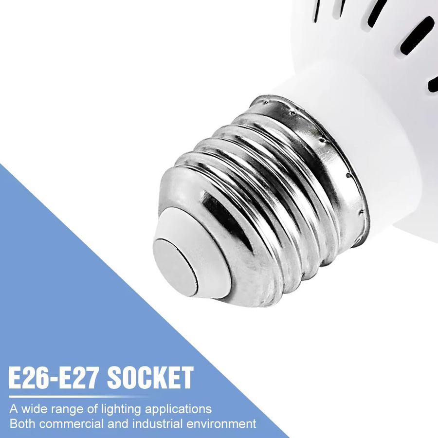 CanLing LED Pflanzenlampe E27 20W Vollspektrum Grow Light für Indoor Hydrokultur in Weiß - Bild 3