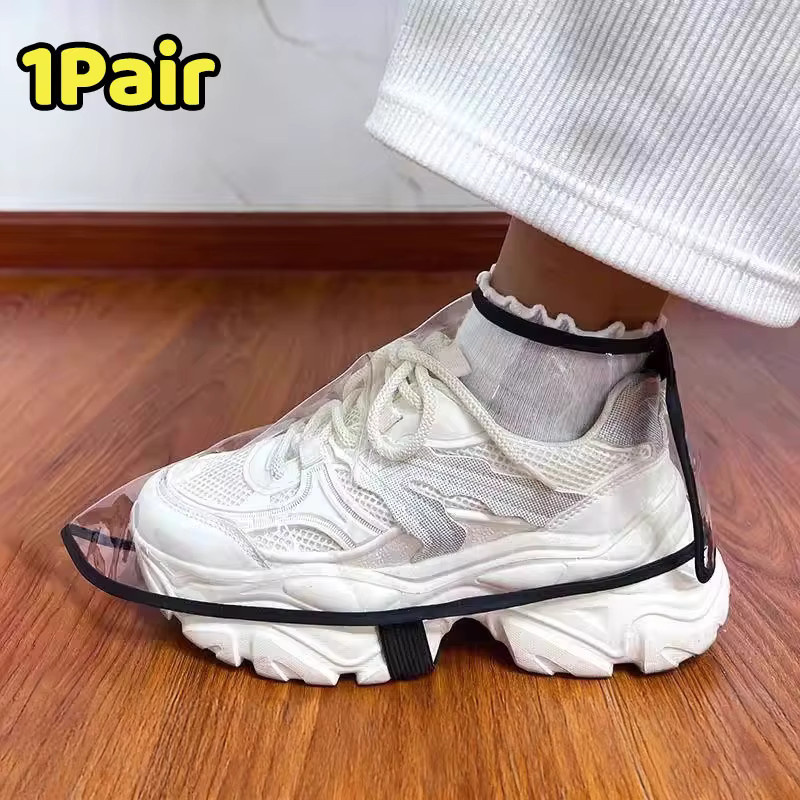 Barberia Friseur-Schuhüberzüge, transparent, 1 Paar - Bild 2
