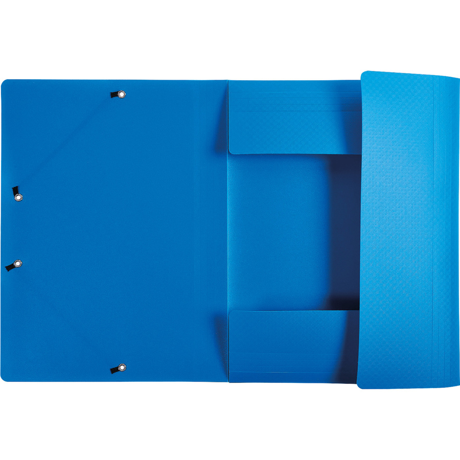 Exacompta Eckspanner Elastic Band Blau für A4 - Bild 2