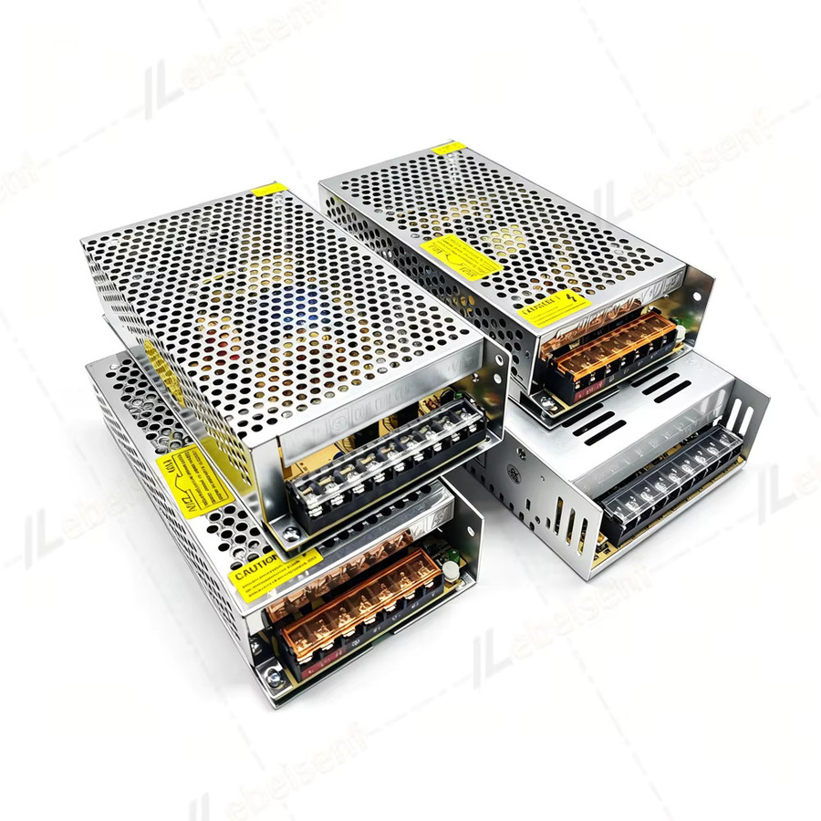 Lebeisenf Schaltnetzteil AC 110-220V zu DC 5V Hochstrom Treiber für LED-Streifenbeleuchtung in Silber - Bild 2
