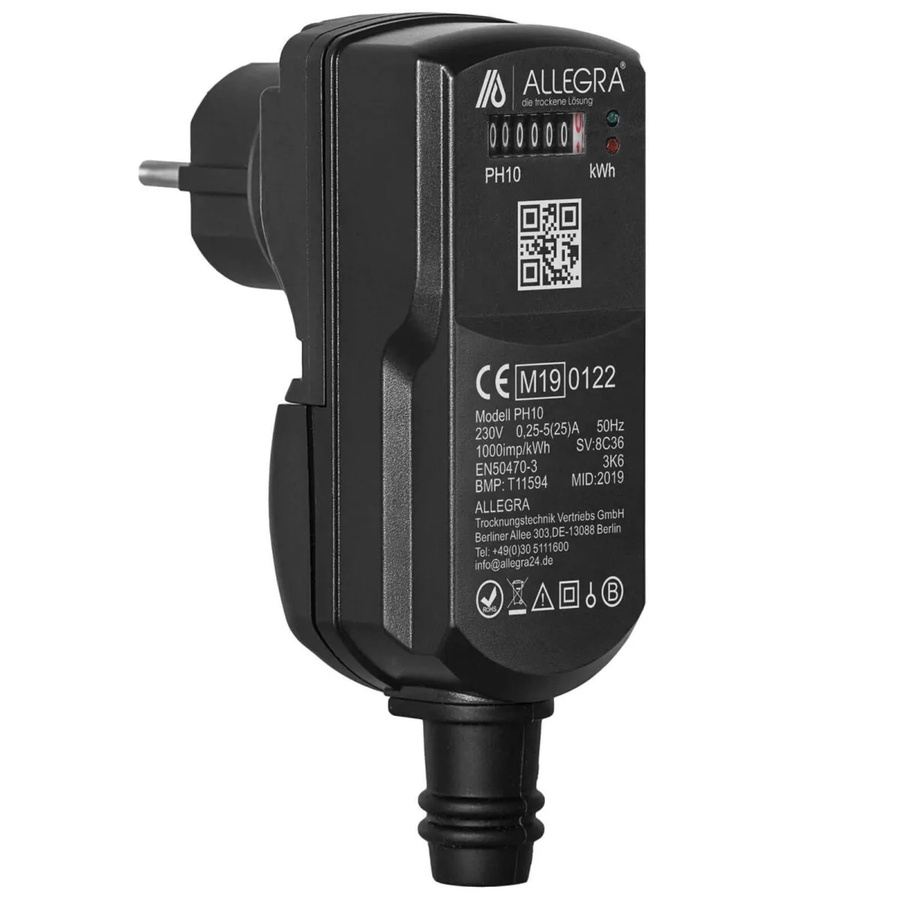 ALLEGRA MID Stromzähler PH10 in Schwarz - Bild 2