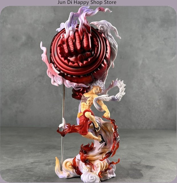 Bandai One Piece Nika Ruffy Anime Modell Statue, 30cm - Bild 1