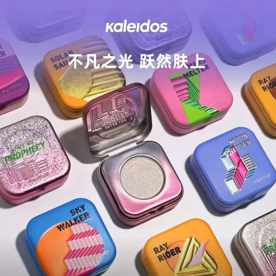 Kaleidos Space Age Prophecy Highlighter, Schimmernde Puder Palette - Bild 2