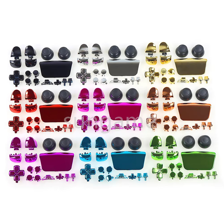 OCGAME 15er Ersatz-Tasten-Set für PS5 Controller in Multicolor zur Reparatur und als Spielzubehör - Bild 2
