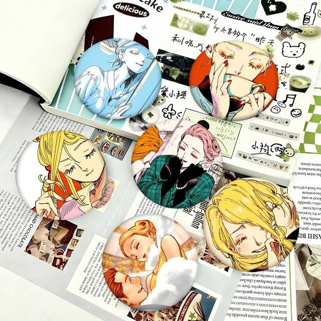 Bilibili Emma Anime Vintage Cartoon Abzeichen Brosche, Emaille-Pin - Bild 1