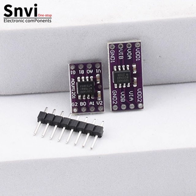 CJMCU Magnetisches Isolator-Board-Modul ADUM1201ARZ SOIC 8 mit SPI-Schnittstelle in Violett - Bild 1