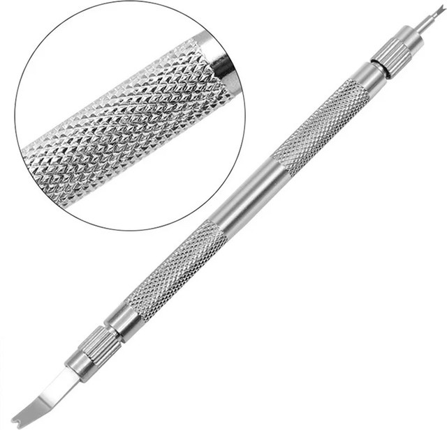 TINUORA Uhrenarmband-Federset, Edelstahl, Silber - Bild 1