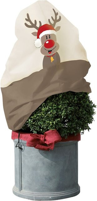 Winterschutz Vlieshaube RUDOLPH B/T: 110 x 110 cm - Bild 1