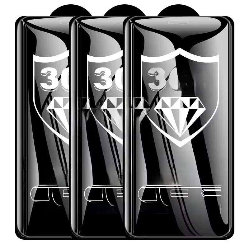 3er-Set gehärtete Glas Displayschutzfolie in Transparent für Apple iPhone 17 Air 16 15 14 13 12 11 Pro Max Plus Mini XS XR X - Bild 6
