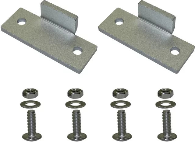 Technics Scharnier-Ersatzkit für Staubschutzabdeckungen in Silber, passend für die Modelle SL D2, SL Q2 und SL 3200 inklusive Montagezubehör-Set - Bild 1