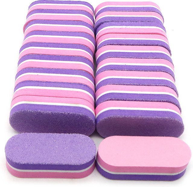 JEARLYU Mini Nagelfeile Pufferblock, 100/180 Körnung, Unisex - Bild 1