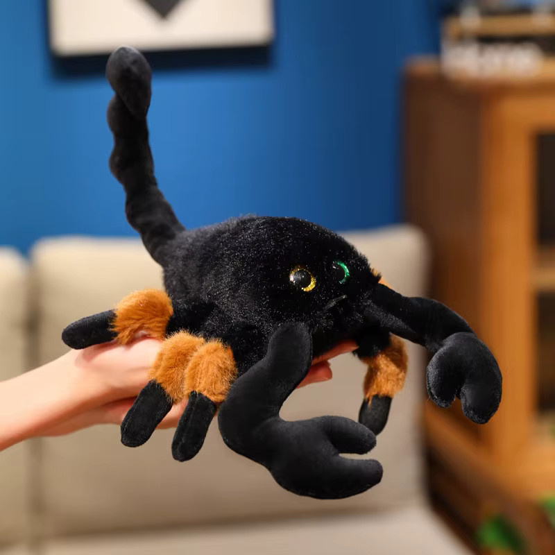 MIAOOWA Skorpion-Plüschtier, Plüsch / Textil, Braun, Schwarz - Bild 2