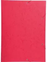 Exacompta Sammelmappe A3 mit Gummizug in Rot - Bild 1