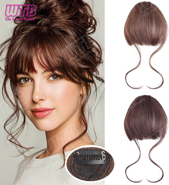 WTB Synthetische Pony-Perücke mit BB-Clip, Damen - Bild 1
