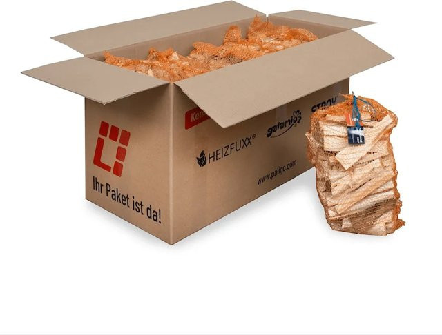 Heizfuxx Anzündholz Blue 15 kg (5 x 3 kg) - Bild 1