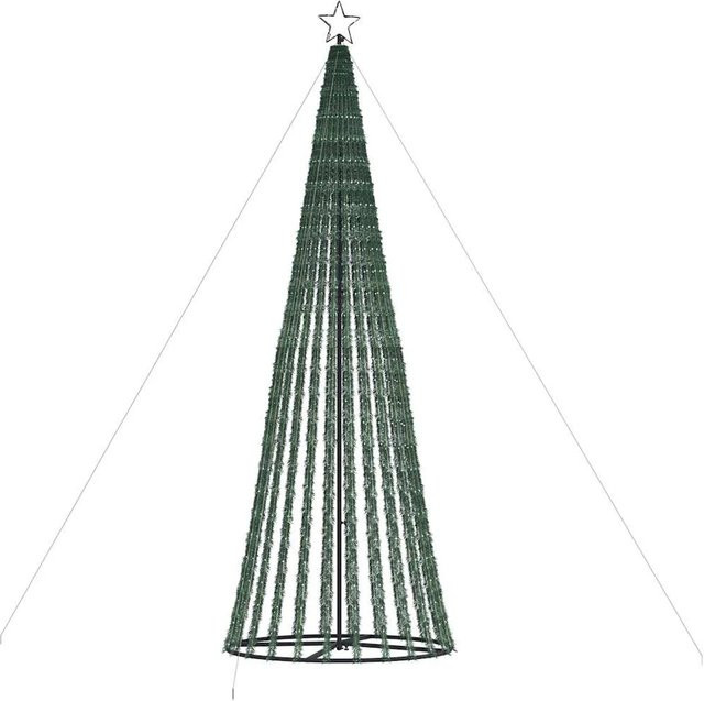 vidaXL LED Weihnachtsbaum mit 1028 LEDs in Warmweiß, Höhe: 403 cm - Bild 1