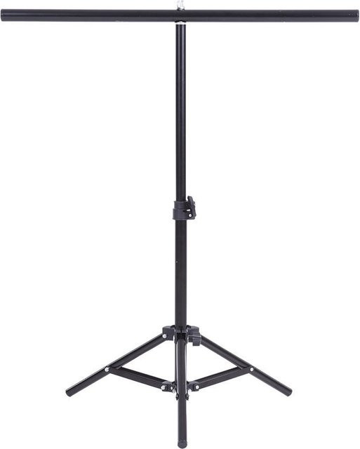 Andoer Fotografie Studio Metall Hintergrundständer Set in Grau und Schwarz, B: 70 cm, H: 60,5 cm - Bild 1