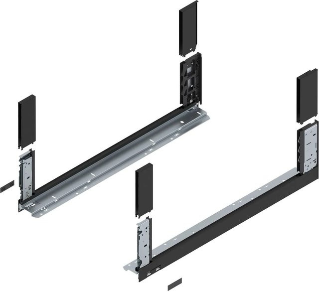 Blum Zarge Legrabox free Höhe C Nennlänge 650 mm Carbonschwarz Matt - Bild 1