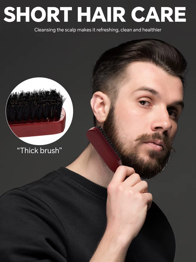 BARBERTOP Haarstyling-Kamm- und Bürstenset, Unisex - Bild 4