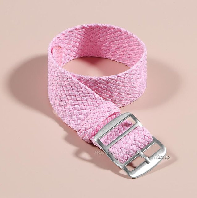 HQstrap Uhrenarmband Nylon, pink, 18mm, Unisex - Bild 1
