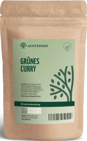 Achterhof Grünes Curry Gewürzzubereitung 100 g