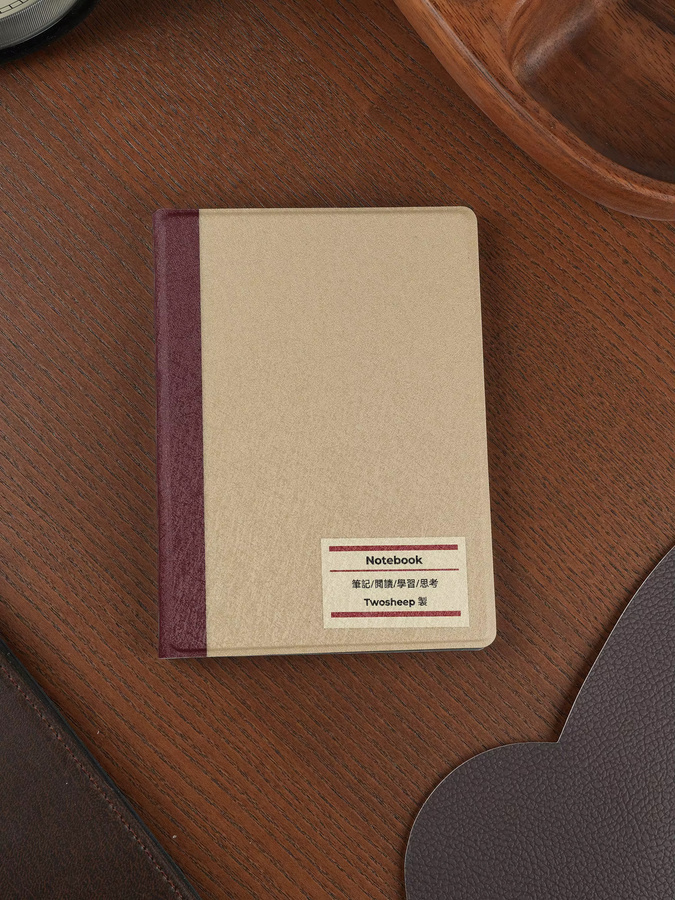 Twosheep Smart Folio Cover-Hülle für Bigme B6 Case 6 Zoll in Beige mit magnetischer Befestigung und automatischer Schlaf- und Wachfunktion im Notebook-Stil - Bild 4
