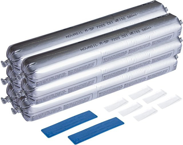 Schulte Flächenkleber für DecoDesign Duschrückwände, 6 Folienbeutel à 580 g - Bild 1