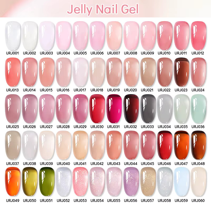 UR SUGAR Jelly Gel Polish, Milky White, 15 ml - Bild 2