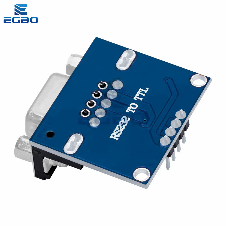 EGBO RS232 zu TTL Serial Port Konverter Modul mit DB9 Anschluss in Blau - Bild 2