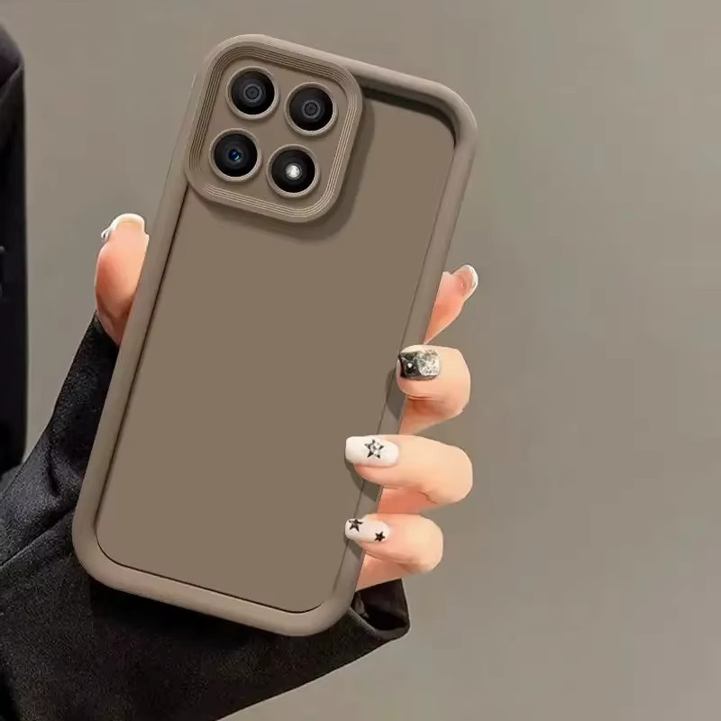 Honor X8A Handyhülle Slim Soft Silikon Cover in Schwarz - Bild 1