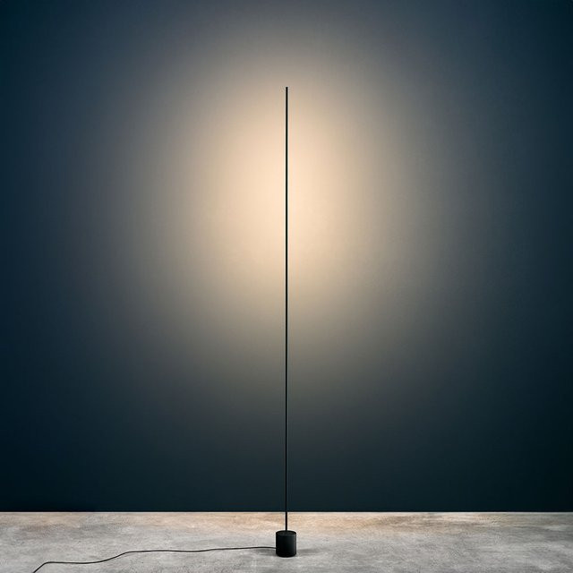 Catellani & Smith Light Stick F LED-Stehleuchte in Schwarz und Gold/Messing, dimmbar, warmweißes Licht (2700K) - Bild 1