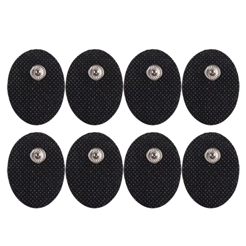 Selbstklebende Mini Button Elektrodenpads in Schwarz für TENS-Muskelstimulatoren und Akupunktur-Einheiten - Bild 2