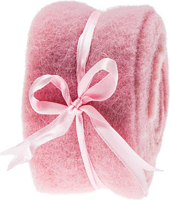 idee. Creativmarkt Dekoband aus Filz in Softpink, Breite: 5 cm, Länge: 200 cm - Bild 1
