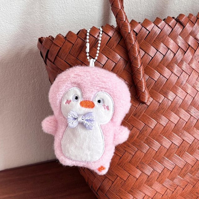 Yiran toy 1 Pinguin Plüsch Schlüsselanhänger Stofftier Bunt / Mehrfarbig - Bild 1